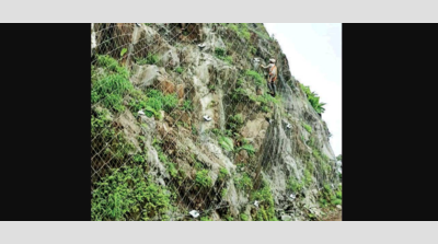 Pune: 6 vulnerable spots at Sinhagad ghat covered with iron mesh