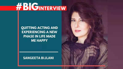 Sangeeta Bijlani: Quitting acting and experiencing a new phase in life made me happy - #BigInterview!