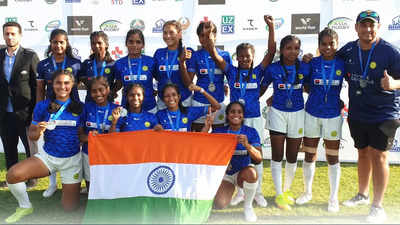India win silver in Asian U18 Girls' Rugby Sevens Championship