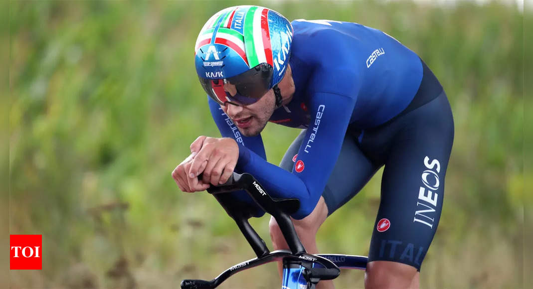 ganna: Italian cyclist Filippo Ganna retains world time trial crown