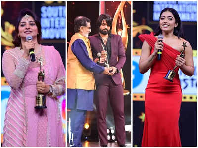 SIIMA Awards 2021 Winners: Rakshit Shetty, Rashmika, Darshan, and ...