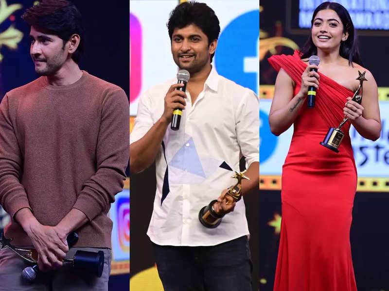 SIIMA 2021 Telugu winners' full list: Mahesh Babu, Allu Arjun, Nani, Rashmika Mandanna, and others win big