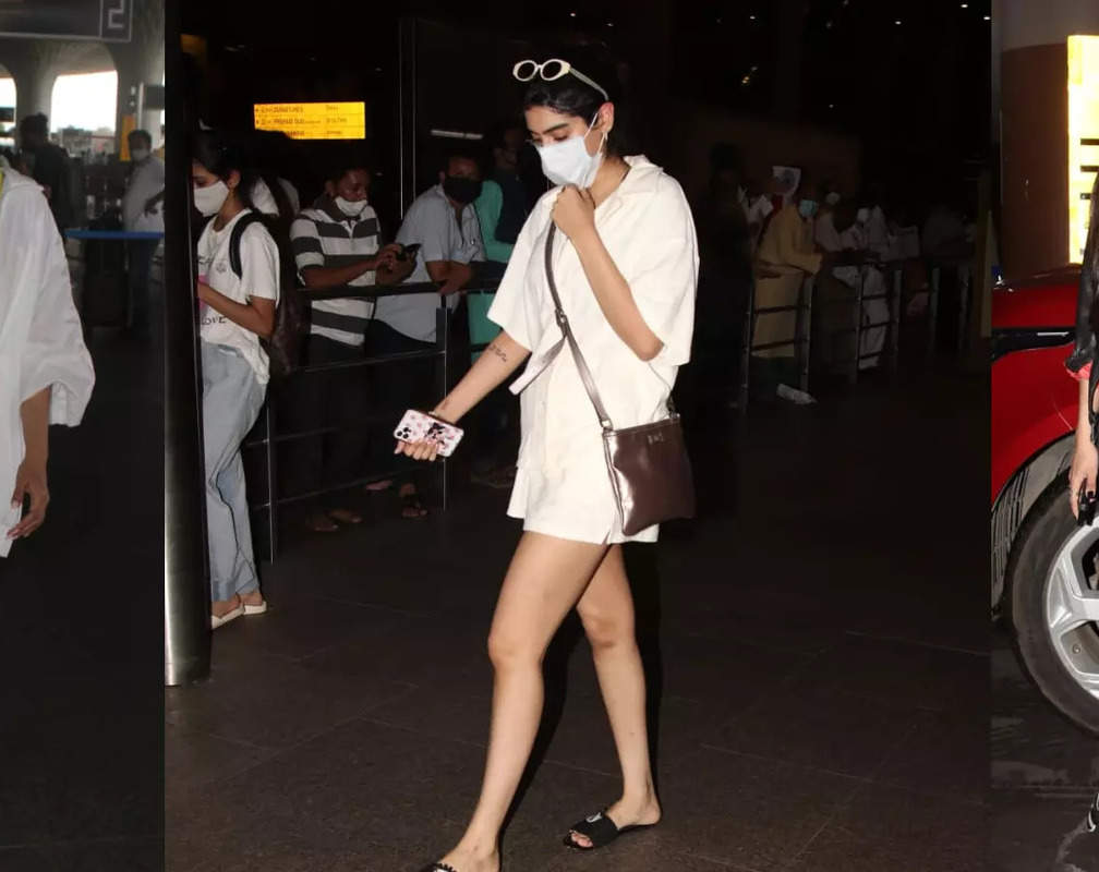
Sonal Chauhan to Khushi Kapoor and Shruti Haasan, Bollywood divas ace their airport look
