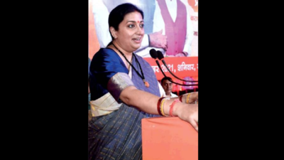 Family, which ruled Amethi for decades, never served people: Smriti Irani