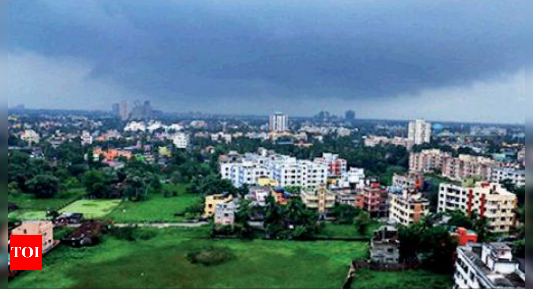 kolkata-receives-spells-of-light-rain-kolkata-news-times-of-india