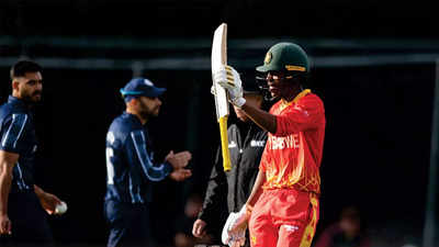 Milton Shumba fireworks lead Zimbabwe to T20I series victory over Scotland