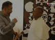 
Kamal Haasan's surprise visit to Ilaiyaraaja's studio
