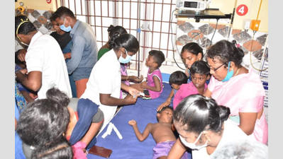 Dead lizard found in noon meal prepared in TN anganwadi; 17 children hospitalised
