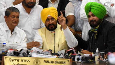 '2022 Punjab polls under Sidhu': Congress in damage control as opposition questions dalit CM 'gimmick'