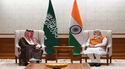 PM Modi meets Saudi Arabia Foreign Minister, exchanges views on regional situation