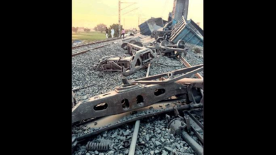 Uttar Pradesh: Goods train derails in Etawah, boy killed, 3 hurt