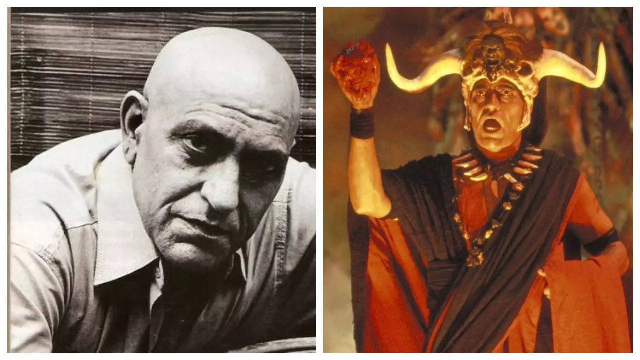 Did you know Amrish Puri once refused to audition for Steven Spielberg? |  Hindi Movie News - Times of India