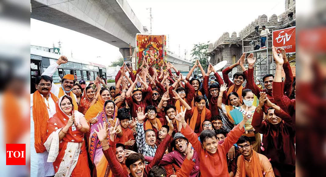 Farewell, Ganesha! Hyderabad gives Bappa a grand send-off