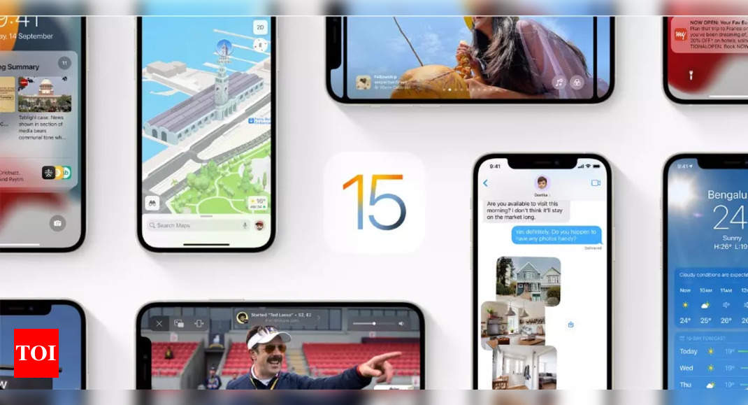 iphone:  iOS 15 features that older iPhone users won’t be able to use – Times of India