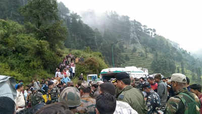 Army chopper crash lands due to bad weather in Udhampur, two injured