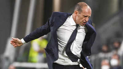Post-match outburst normal as I am human, says Juve coach Allegri |  Football News - Times of India