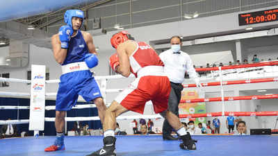Shiva, Sanjeet, Deepak, Rohit win gold in Boxing Nationals; book spots for World Championships