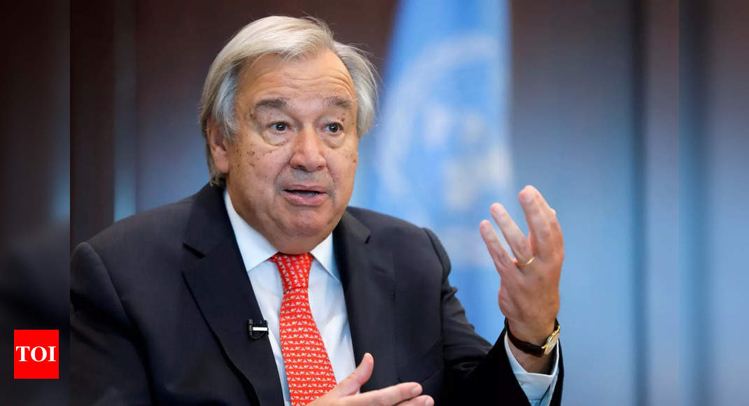 World seeing ‘explosion' in energy seizures by power; navy coups are again: UN chief - Occasions of India