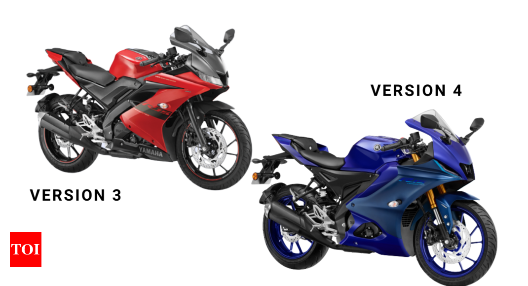 Yamaha YZF R15 V4 vs V3 2021 Yamaha YZF R15 V4 vs V3 List of