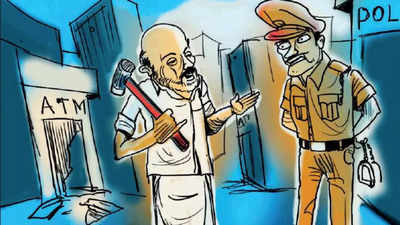 Tamil Nadu: After business losses, Avadi man damages 6 ATMs, surrenders |  Chennai News - Times of India