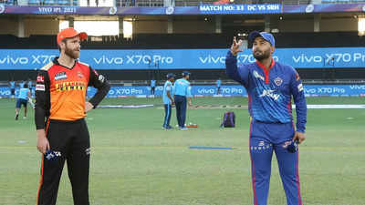 IPL 2021, DC vs SRH: Sunrisers Hyderabad win toss, opt to bat first against Delhi Capitals