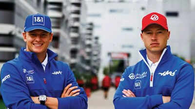 Haas F1 confirm Nikita Mazepin and Mick Schumacher for 2022 | Racing News -  Times of India