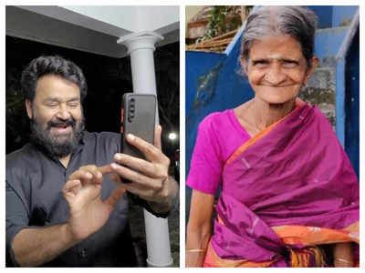 Watch: Mohanlal surprising his ardent admirer Rugmini via a video call!