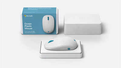 Microsoft reveals new mouse made from recycled ocean plastic