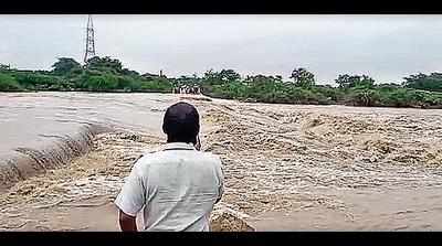 Within 10 days, Jamnagar battered again by 188mm rain in 12 hours