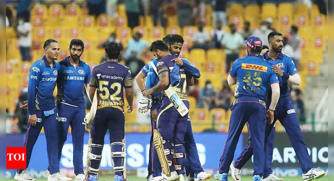 IPL 2021: MI vs KKR - The big match highlights