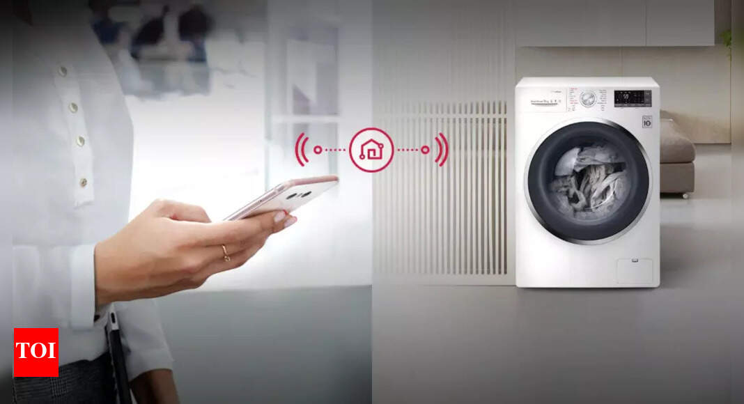 voice controlled washing machine