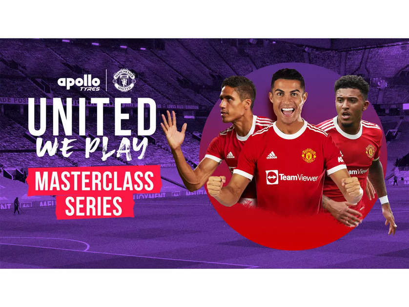 Marcus Rashford speaks to young footballers as the second edition of Apollo Tyres United We Play is set to begin