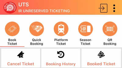 UTS mobile app for booking train tickets now in Hindi