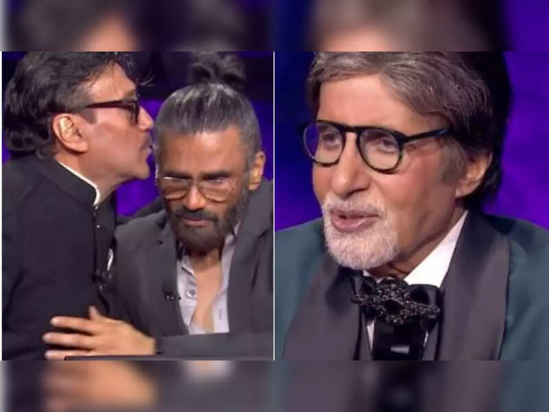 Jackie Shroff's words on his late mother make Suniel Shetty and Amitabh Bachchan emotional on KBC 13 | Hindi Movie News - Times of India Jackie Shroff's words on his late mother make Suniel Shetty and Amitabh Bachchan emotional on KBC 13 | Hindi Movie News - Times of India