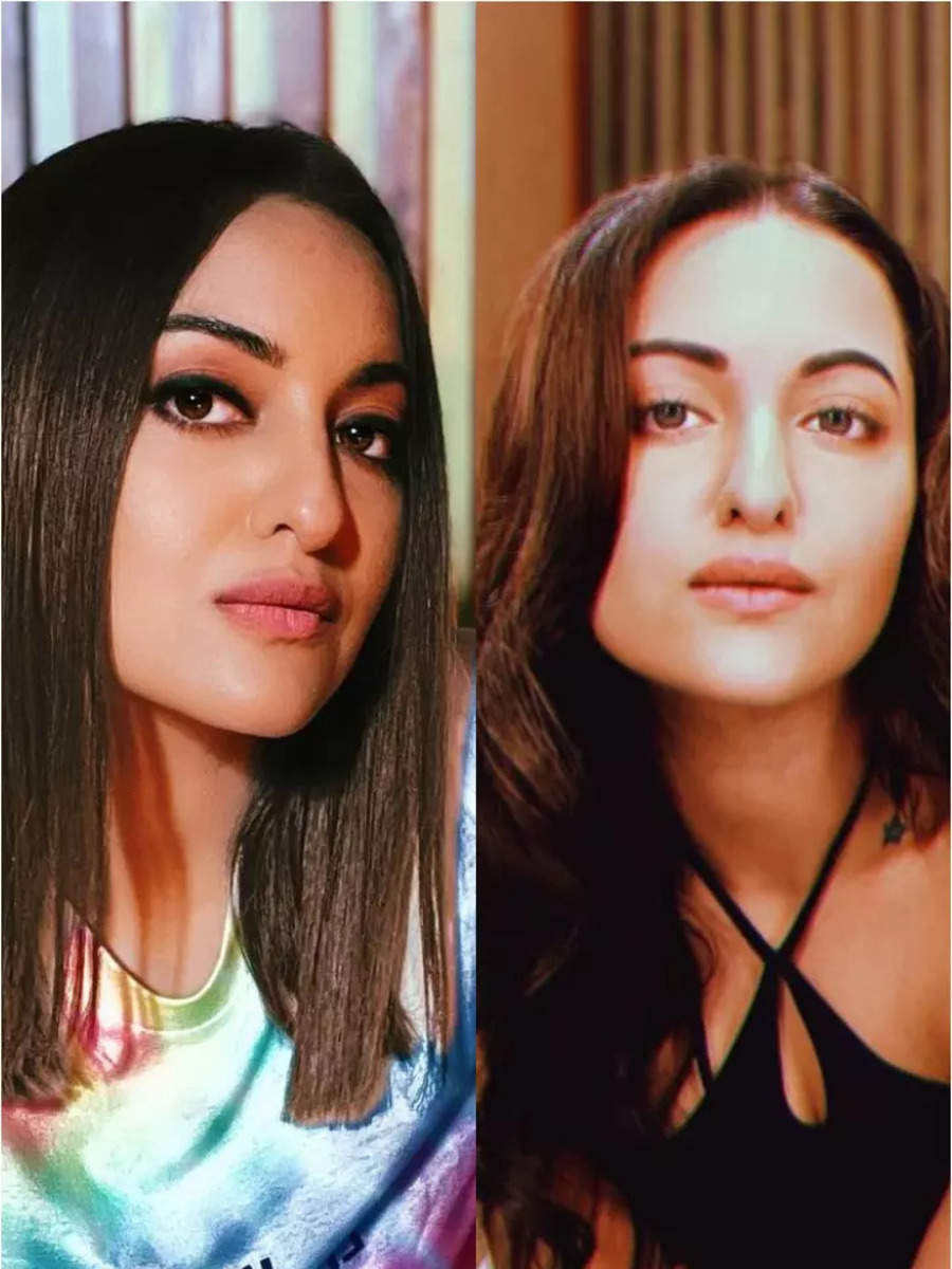 All The Hairstyles To Copy From Sonakshi Sinha Times Of India