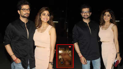 Did Raqesh Bapat and Shamita Shetty make their relationship official with this romantic picture from dinner date?