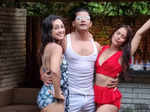 Srishty Rode’s 30th birthday was all about dazzling in a red swimsuit and pool party with BFFs!