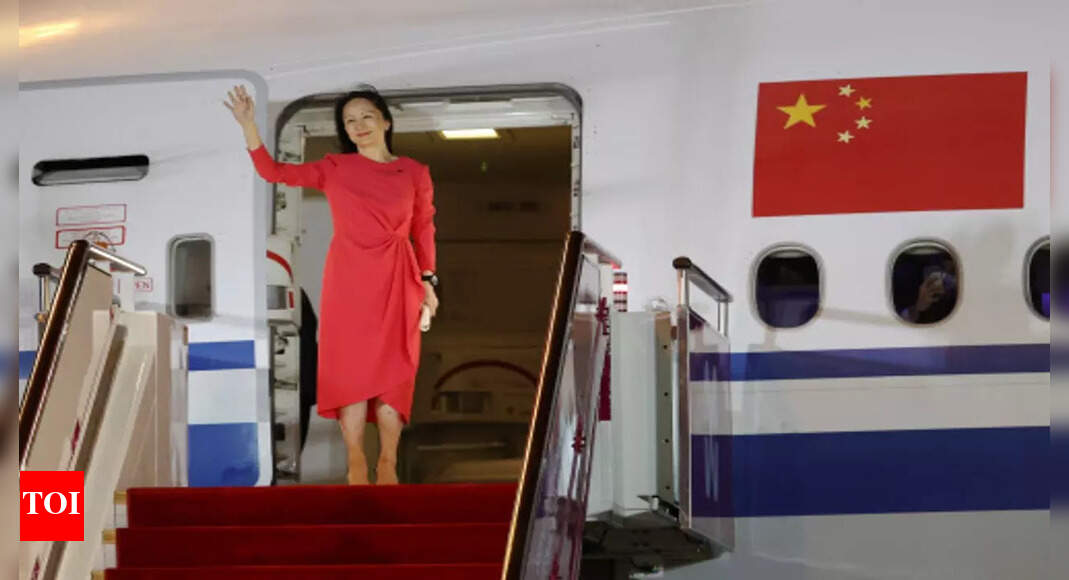 After US agreement on fraud charges, Huawei CFO reaches homeland China finally