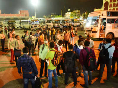 REET exam today: Bus stands see heavy rush of candidates, mobile internet suspended