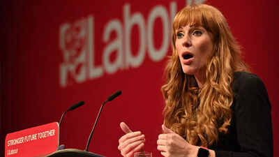 Britain's main opposition Labour Party deputy leader Angela Rayner (AFP)