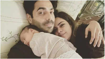 Daughters Day! Aparshakti Khurana pens an emotional note for his little girl Arzoie; ‘Promise to lend you a shoulder when you need one’