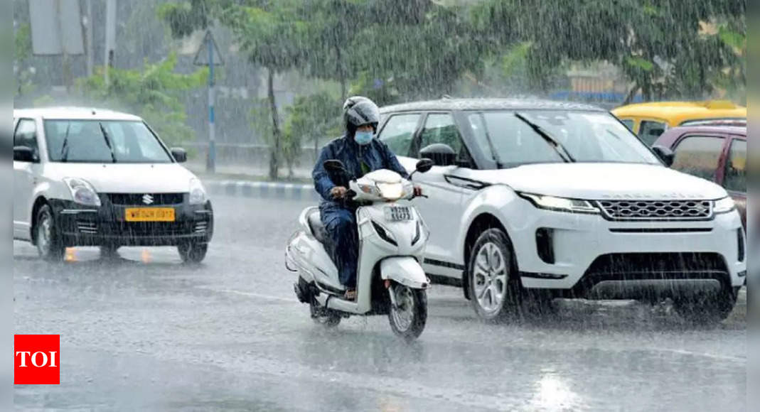 Kolkata: System weakens but expect heavy rain spells