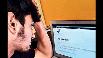 The blanket ban virtually snapped the only mode of communication for various people
