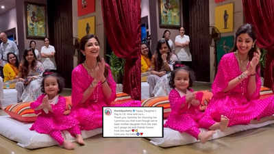 Shilpa Shetty Kundra promises to be 'best friends forever from the heart' with daughter Samisha, shares adorable video twinning in pink