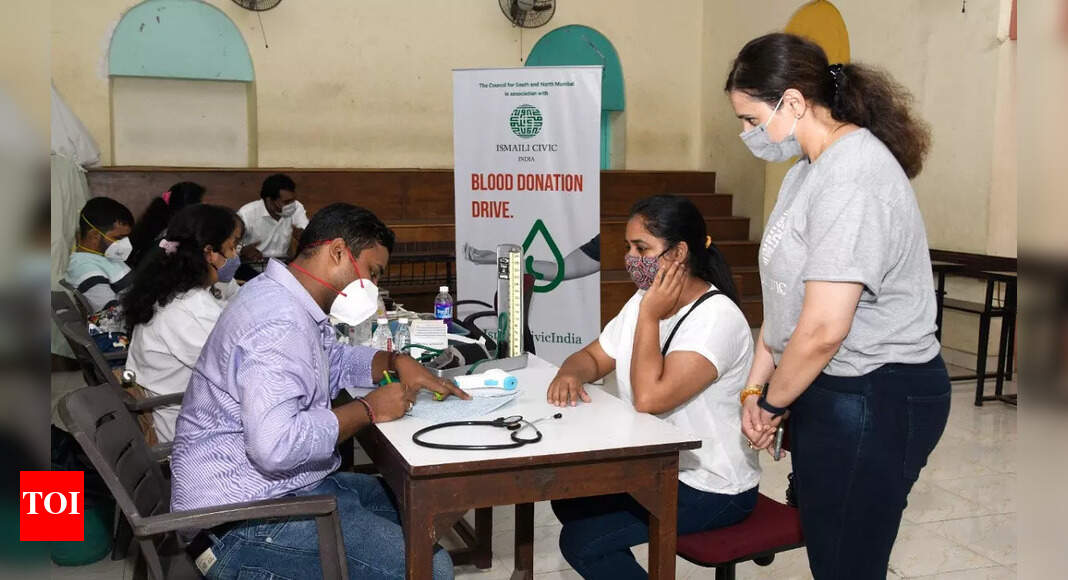 Mumbai Shia Ismaili Muslims hold blood donation drive Mumbai News