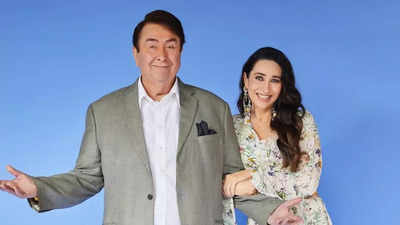 The Kapil Sharma Show: Karisma Kapoor looks embarrassed as father Randhir Kapoor talks about his romantic scenes on-screen