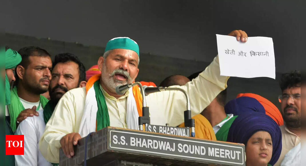 Farmers' protests will end with mutual understanding with govt and not by court's intervention: Rakesh Tikait