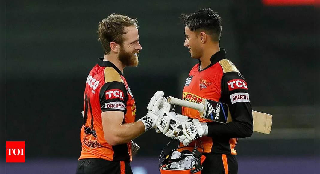 Sunrisers Hyderabad vs Rajasthan Royals Highlights: Roy, Williamson star in SRH’s 7-wicket win over Royals | Cricket News – Times of India