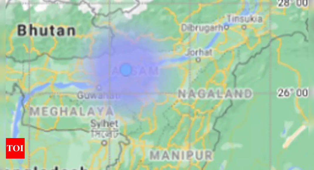 Tezpur earthquake: 3.2 magnitude earthquake strikes Tezpur in Assam |  Guwahati News