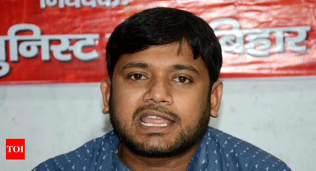 Kanhaiya Kumar takes away air conditioner from CPI office